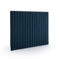 Изголовье Из велюра JDON 160 см синий LA REDOUTE INTERIEURS  фото, kupilegko.ru